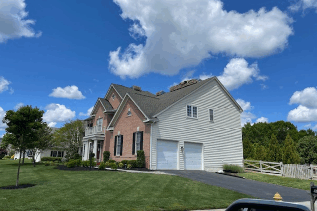 Residential General Contractors remodeled and updated suburban home