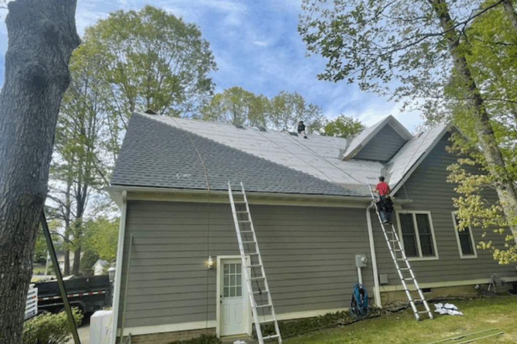 Roofing services for homeowners